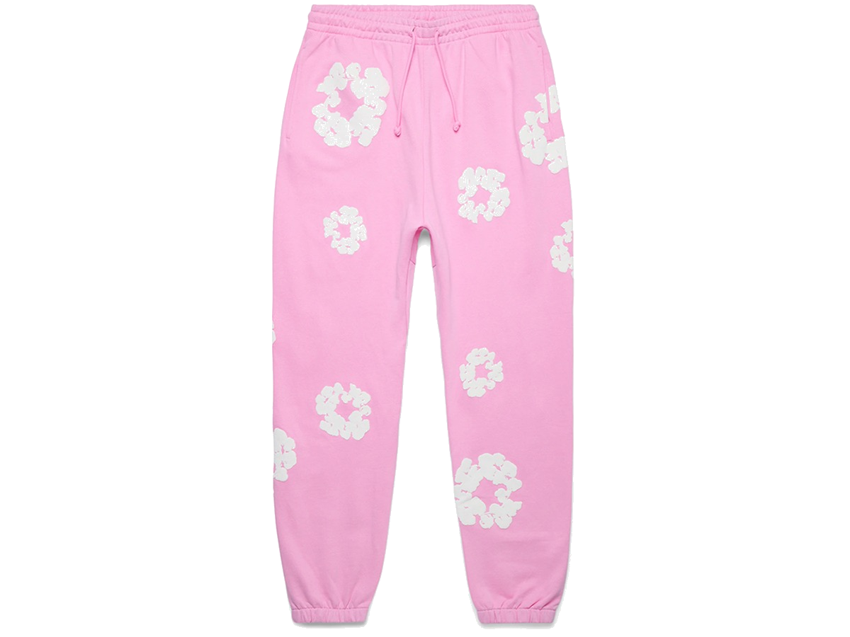 Denim Tears The Cotton Wreath Sweatpants Pink