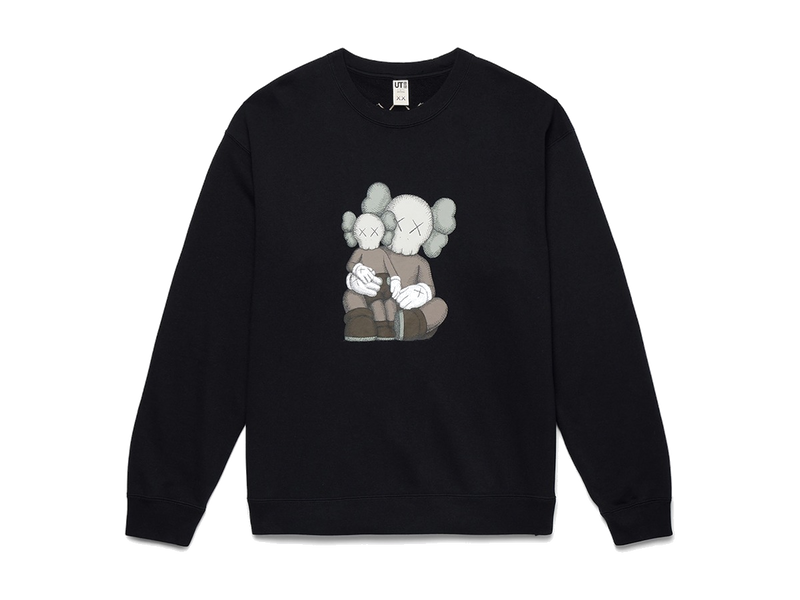 KAWS x Uniqlo Longsleeve Sweatshirt (US Sizing) Black