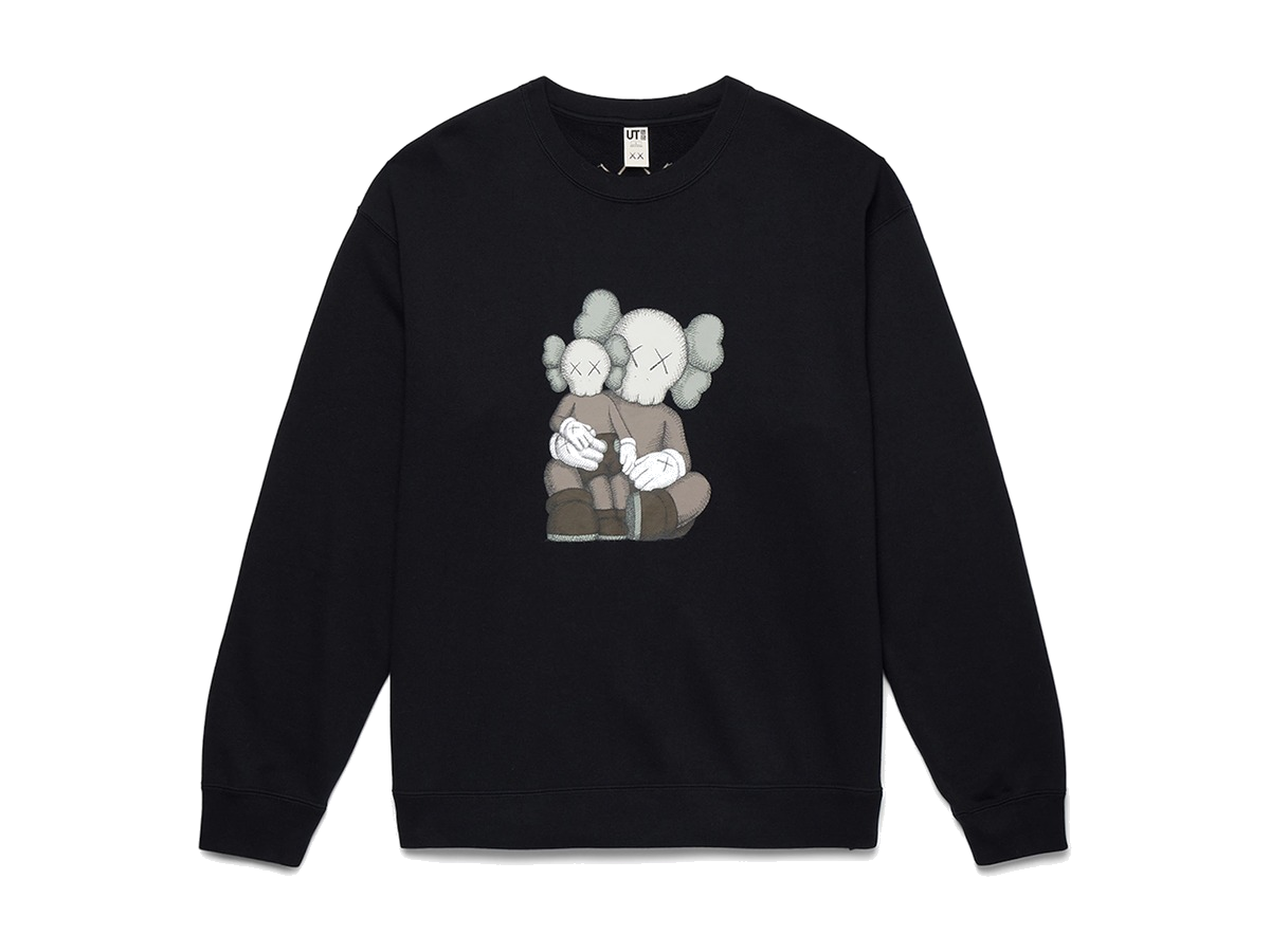 KAWS x Uniqlo Longsleeve Sweatshirt (US Sizing) Black