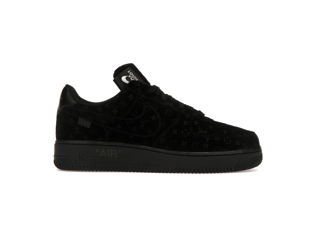 Louis Vuitton Nike Air Force 1 Low By Virgil Abloh Black