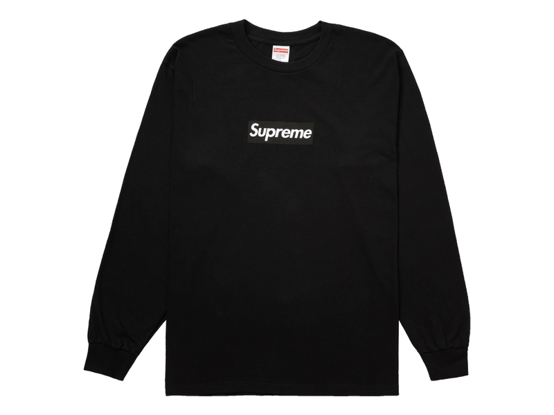 Supreme Box Logo L/S Tee Black