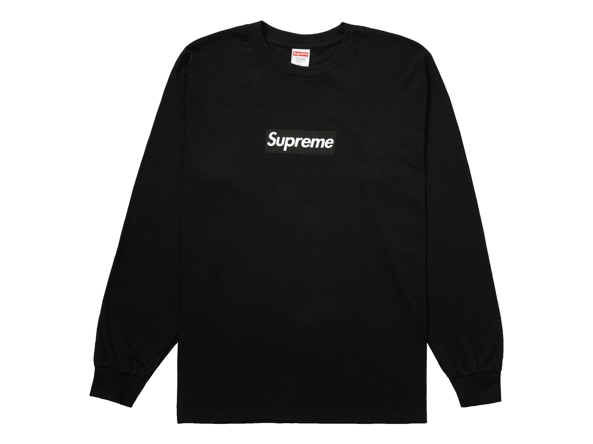 Supreme Box Logo L/S Tee Black