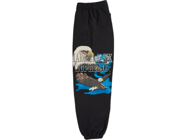 Supreme MM6 Maison Margiela Eagle Sweatpant Black