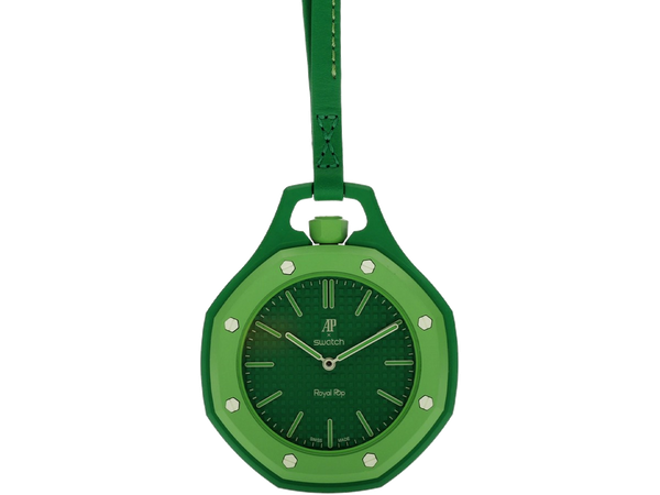 Swatch x Audemars Piguet AP Bioceramic Royal Pop Green Eight SSX03G100N