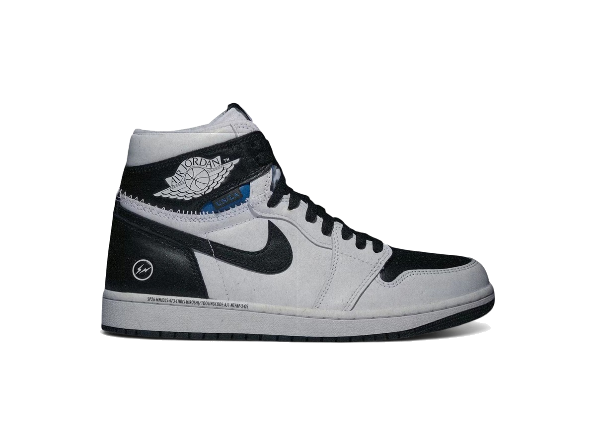 Jordan 1 Retro High OG SP Fragment x Union LA White Black