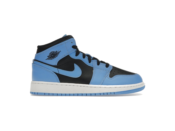 Jordan 1 Mid University Blue Black (GS)