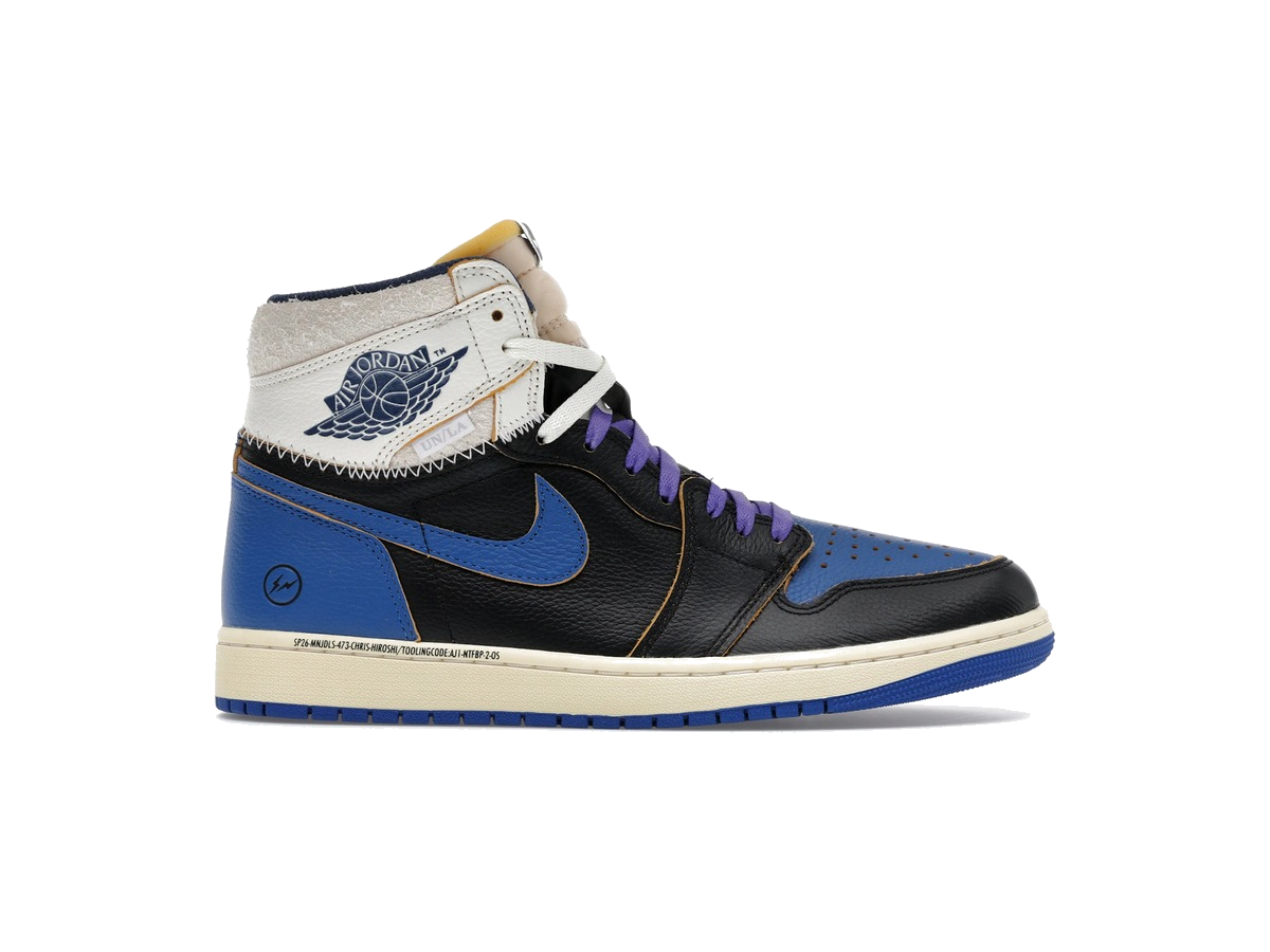 Jordan 1 Retro High OG SP Fragment x Union LA Sport Royal