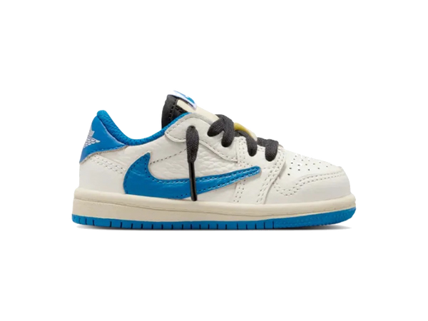 Jordan 1 Retro Low OG SP Fragment x Travis Scott Sail Military Blue (TD)