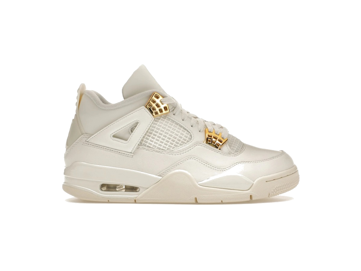 Jordan 4 Retro Metallic Gold (Women's)