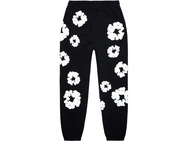 Denim Tears The Cotton Wreath Sweatpants Black