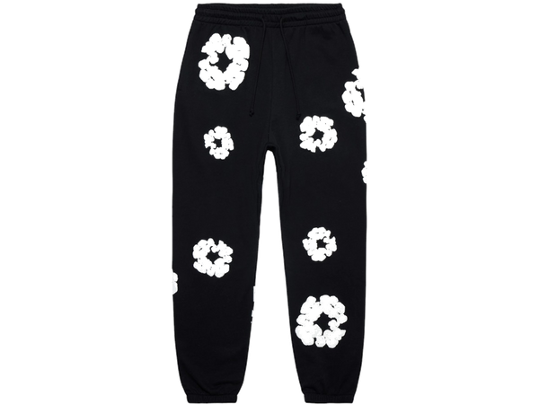 Denim Tears The Cotton Wreath Sweatpants Black