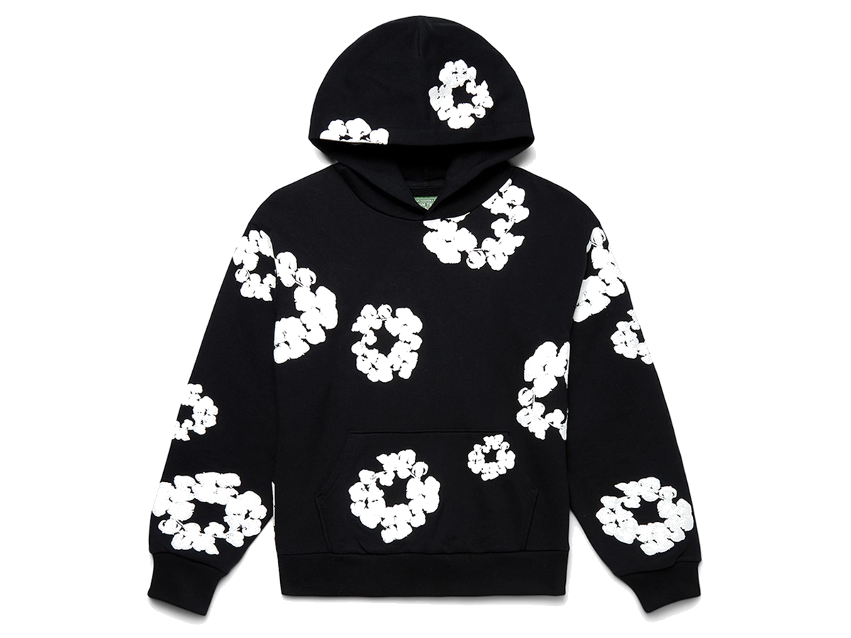 Denim Tears The Cotton Wreath Sweatshirt Black