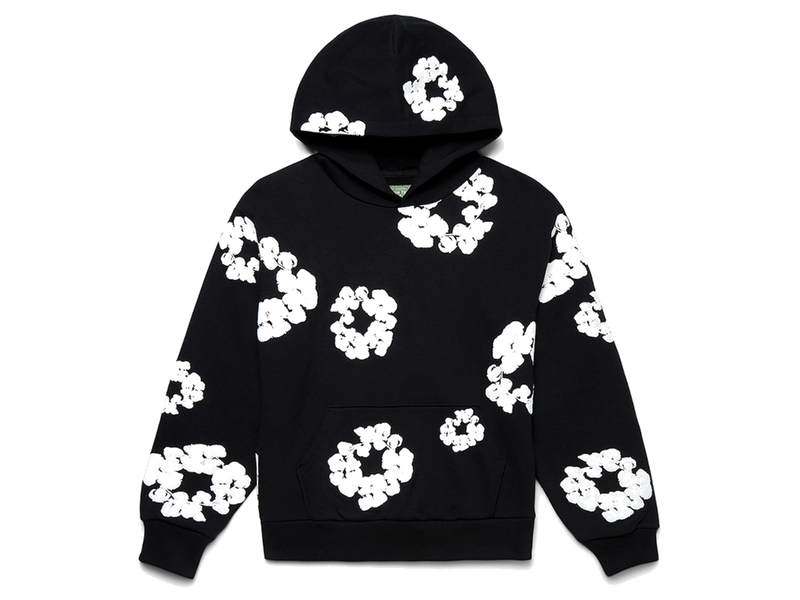 Denim Tears The Cotton Wreath Sweatshirt Black