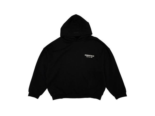 Fear of God Essentials Fleece Hoodie (FW24) Black