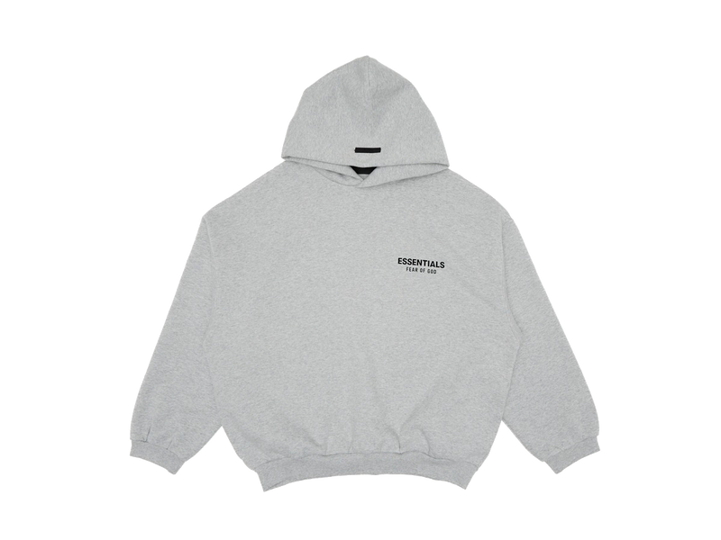 Fear of God Essentials Fleece Hoodie Light Heather Gray