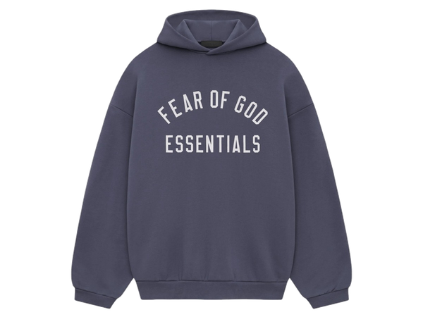 Fear of God Essentials Fleece Hoodie Marine