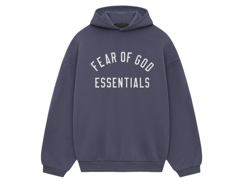 Fear of God Essentials Fleece Hoodie Marine