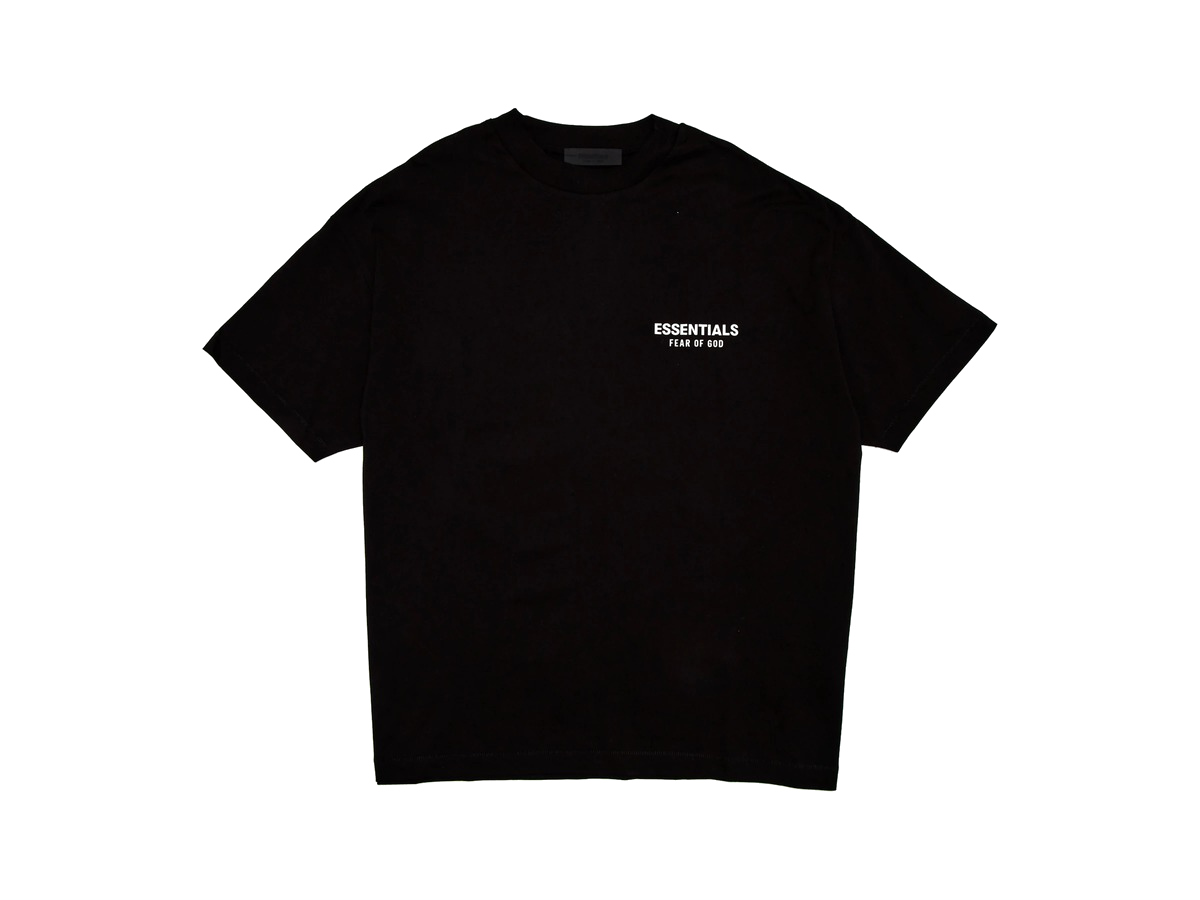 Fear of God Essentials Jersey Crewneck T-Shirt Black