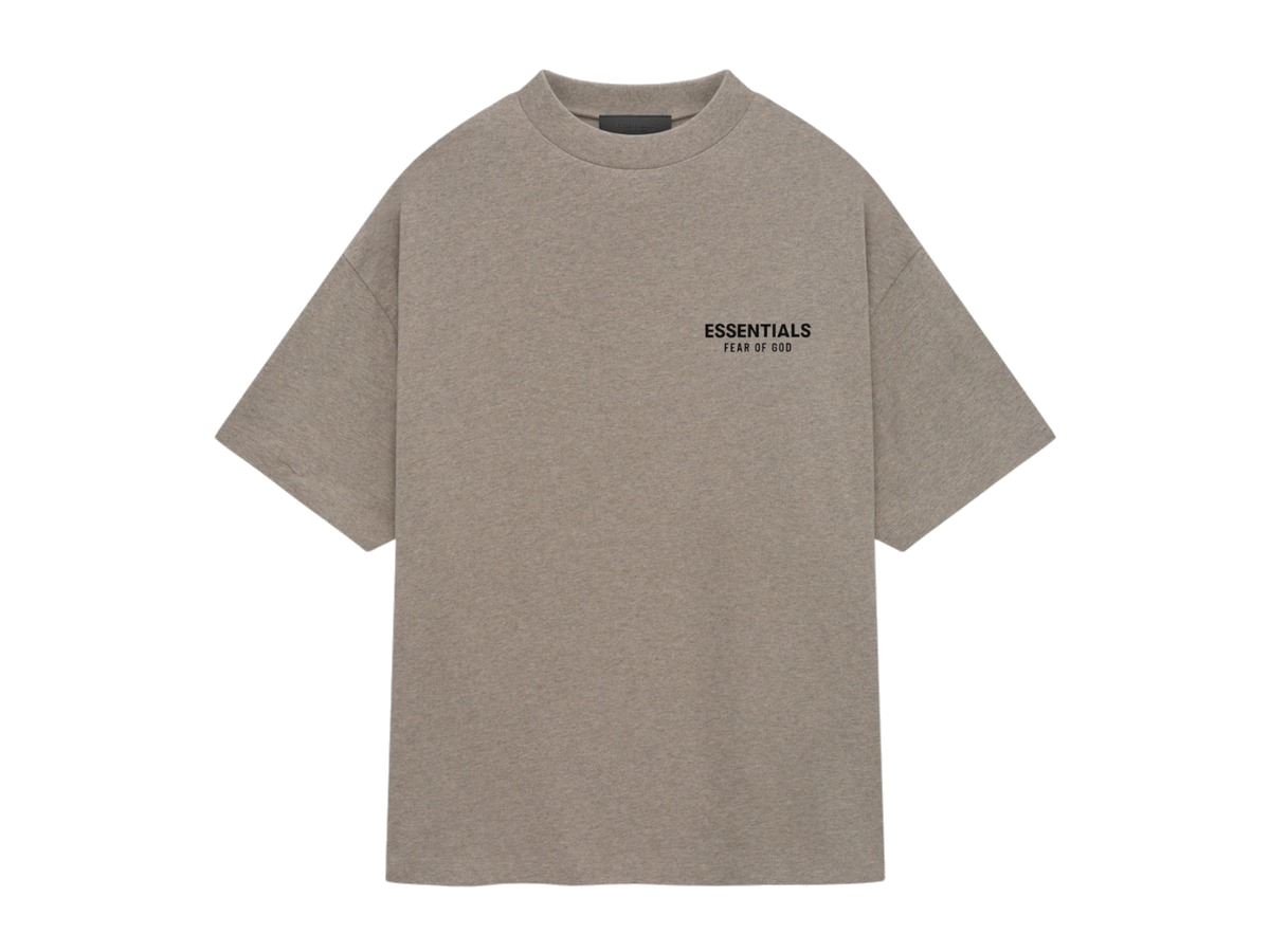 Fear of God Essentials Jersey Crewneck T-Shirt Heather Gray