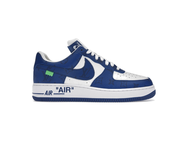 Louis Vuitton Nike Air Force 1 Low By Virgil Abloh White Royal