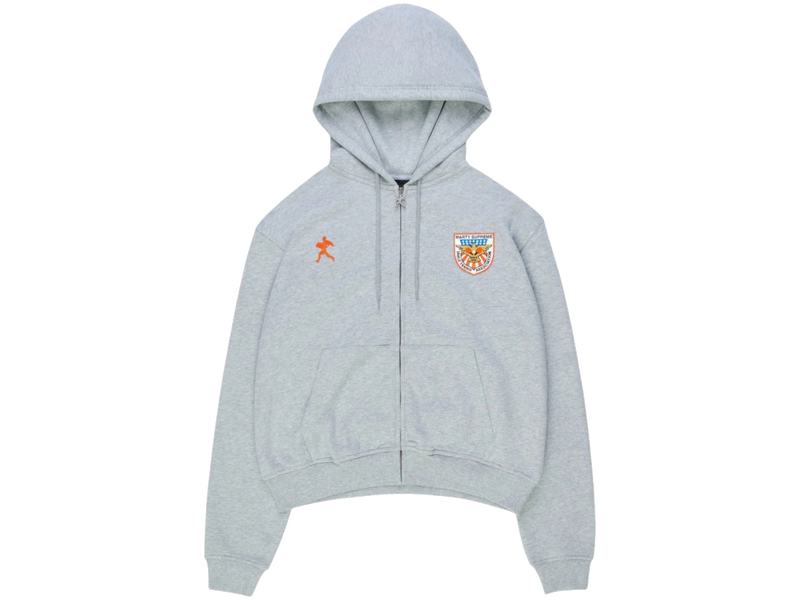 NAHMIAS x Marty Supreme A24 Zip Up Hoodie Heather Grey