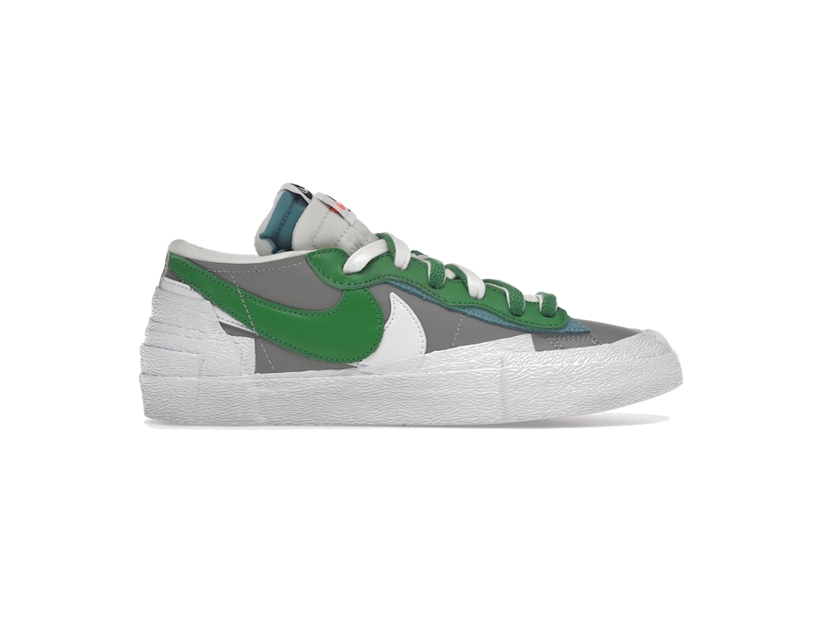 Nike Blazer Low sacai Medium Grey Classic Green