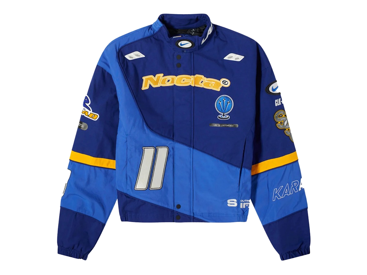 Nike x NOCTA L'Art Racing Jacket Deep Royal Blue/Racer Blue/Phantom