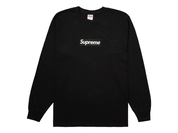 Supreme Box Logo L/S Tee Black