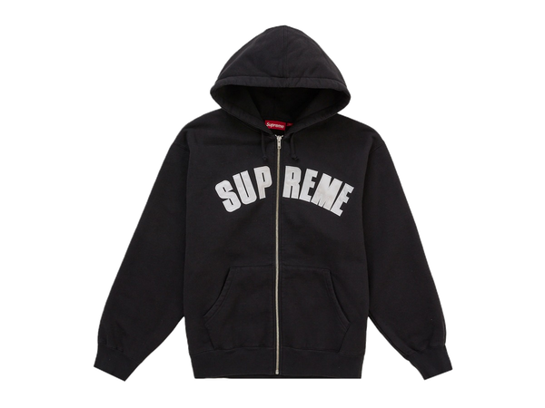Supreme Larry Clark Zip Up Hooded Sweatshirt Black