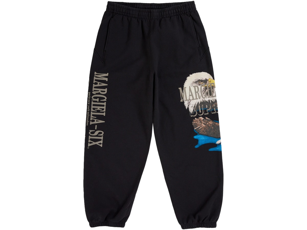 Supreme MM6 Maison Margiela Eagle Sweatpant Black
