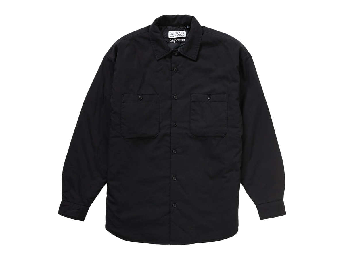 Supreme MM6 Maison Margiela Padded Shirt Black