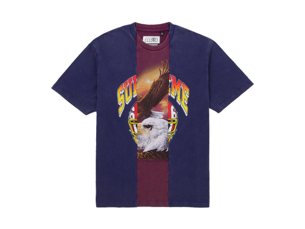 Supreme MM6 Maison Margiela Split S/S Top Navy