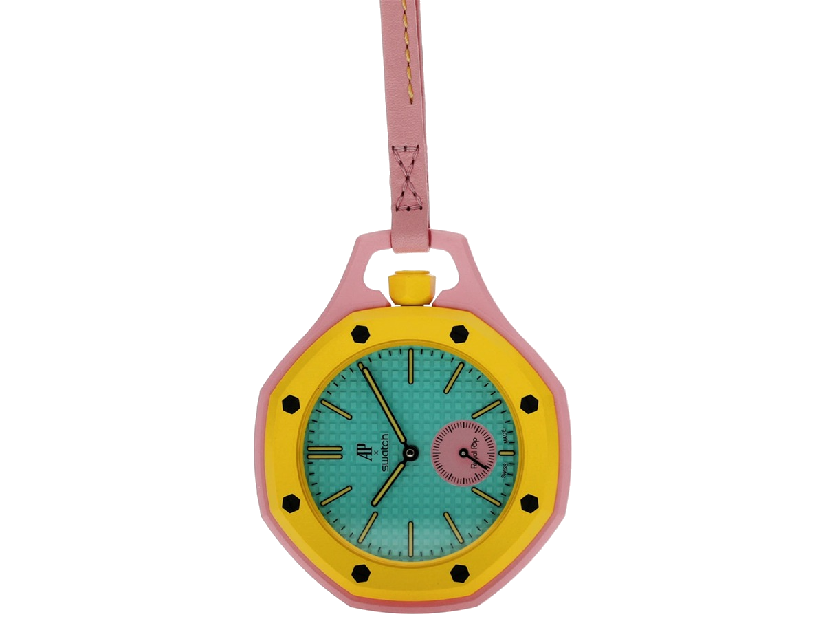 Swatch x Audemars Piguet AP Bioceramic Royal Pop Savonnette Otg Roz SSX03J100N