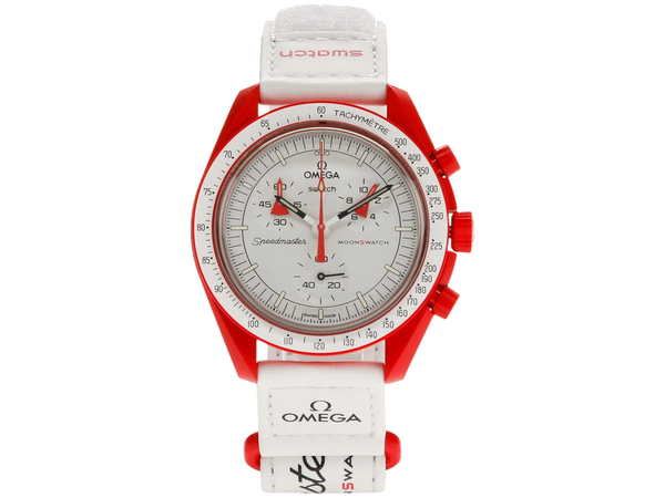 Swatch x Omega Bioceramic Moonswatch Mission to Mars SO33R100
