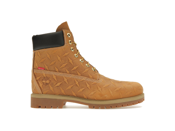Timberland 6" Premium Waterproof Boot Supreme Diamond Plate Wheat
