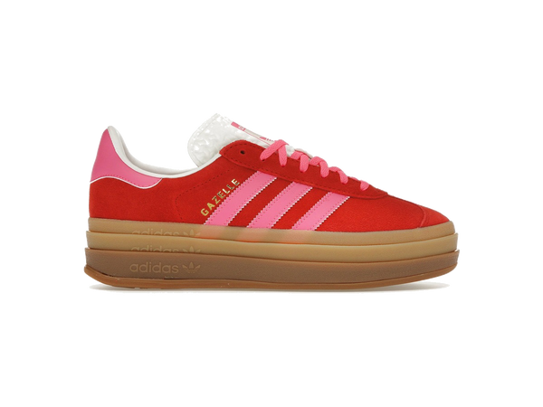 adidas Gazelle Bold Collegiate Red Lucid Pink (Women's)