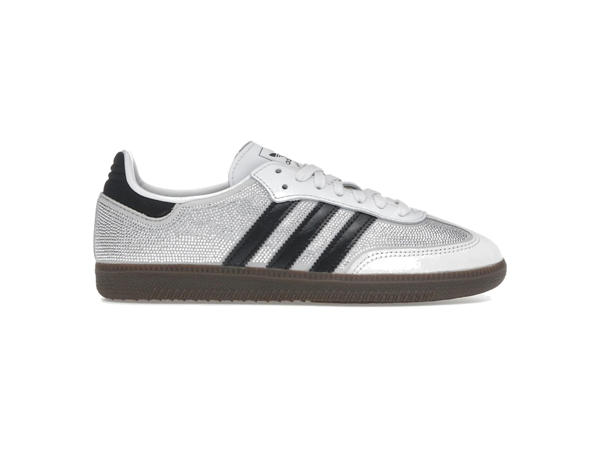 adidas Samba OG Rhinestone Crystal White Silver (Women's)