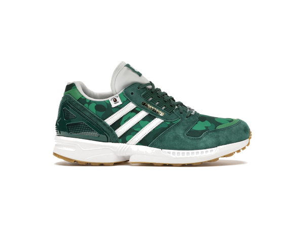 adidas ZX 8000 Bape Undefeated Green