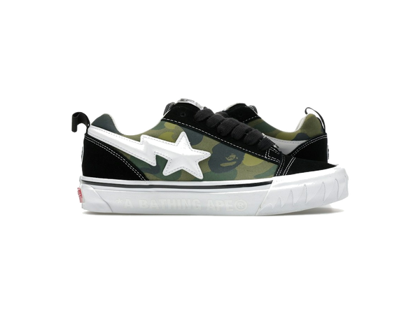 Vans Knu Skool Bape Camo Green