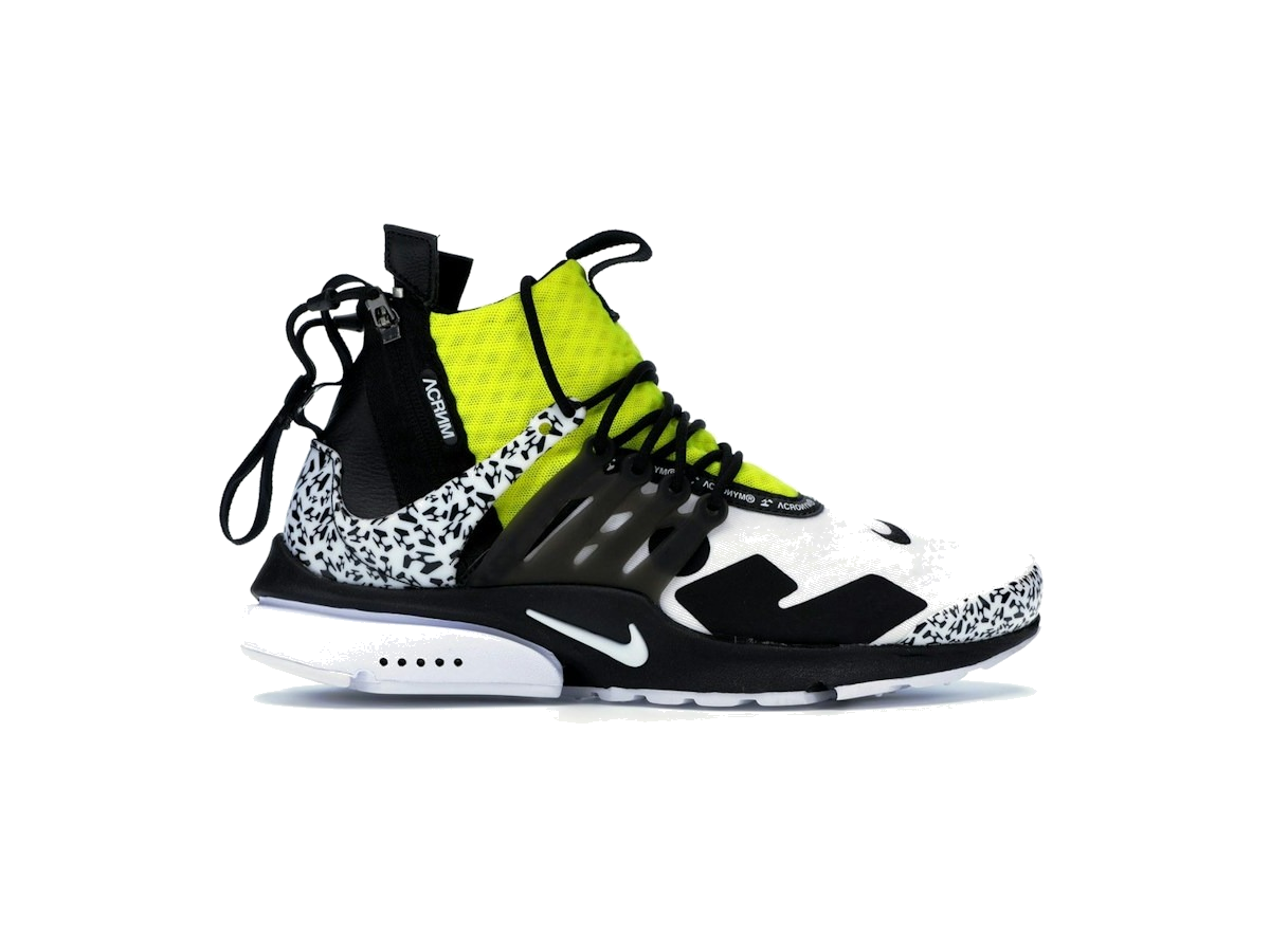 Nike Air Presto Mid Acronym Dynamic Yellow