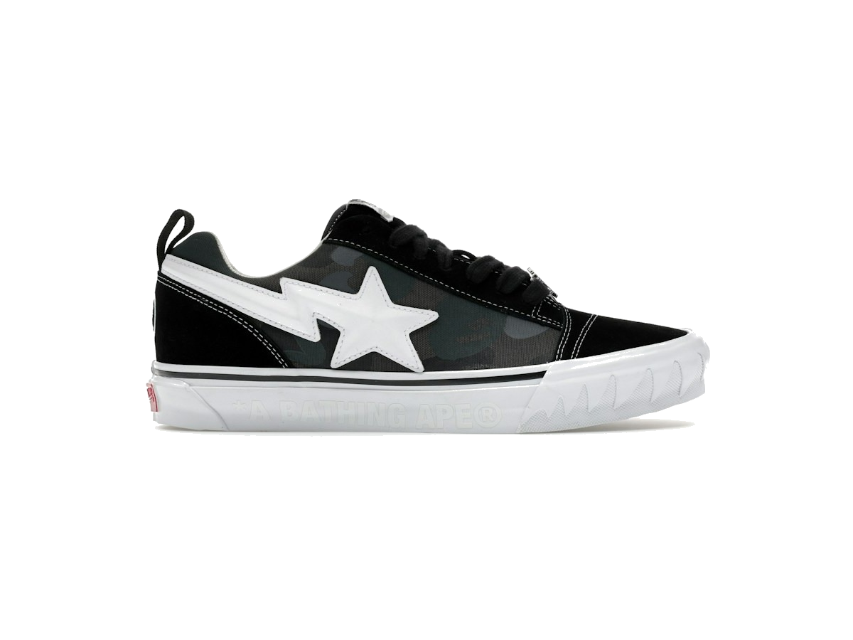 Vans Knu Skool Bape Camo Black