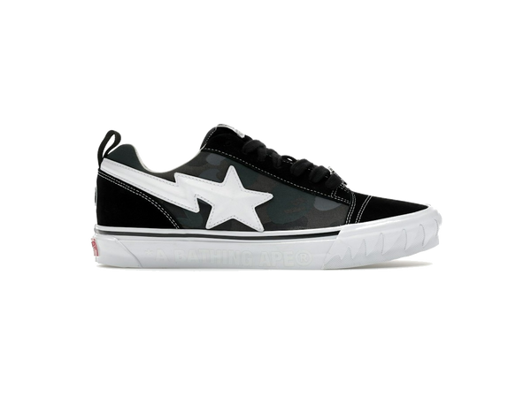 Vans Knu Skool Bape Camo Black