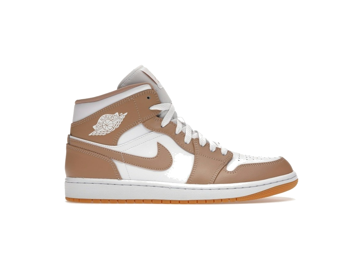 Jordan 1 Mid Tan Gum