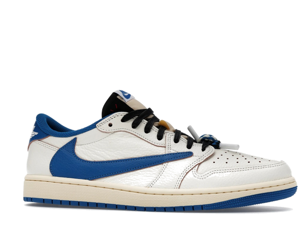 Jordan 1 Retro Low OG SP Fragment x Travis Scott Sail Military Blue
