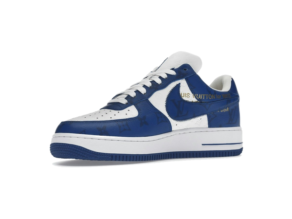 Louis Vuitton Nike Air Force 1 Low By Virgil Abloh White Royal