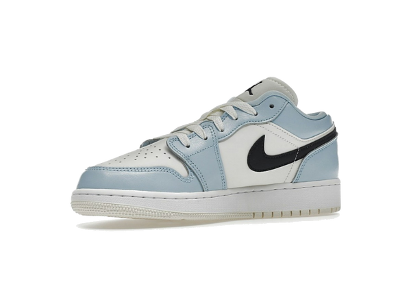 Jordan 1 Low Ice Blue Black (GS)
