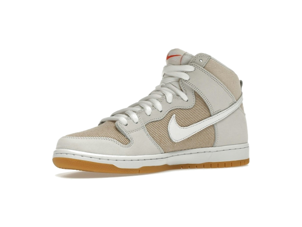 Nike SB Dunk High Pro ISO Orange Label Unbleached Natural