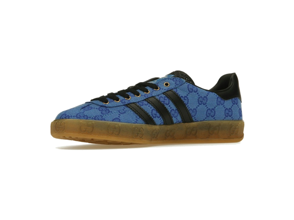 adidas x Gucci Gazelle Blue GG Monogram