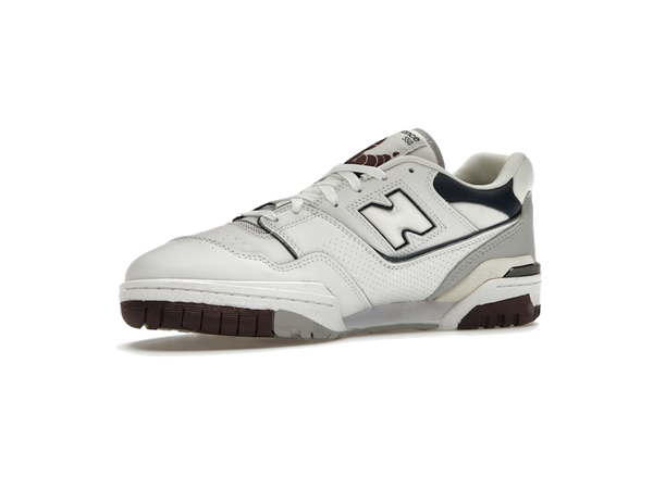 New Balance 550 White Natural Indigo Burgundy