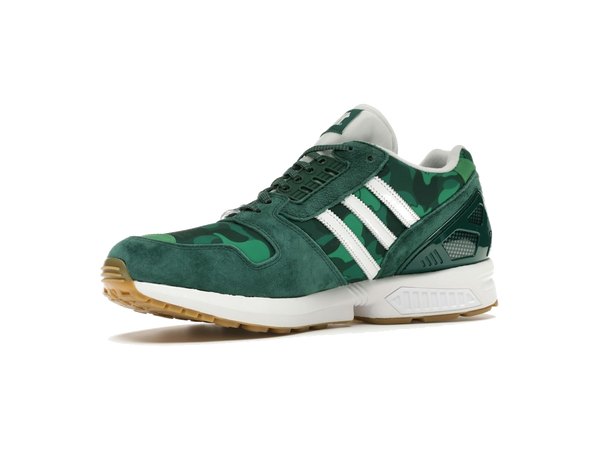 adidas ZX 8000 Bape Undefeated Green